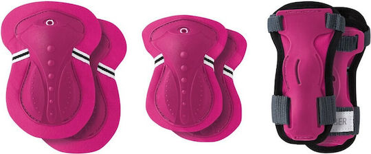 Globber Protective Gear Fuchsia Xs 25-50kg 541-310