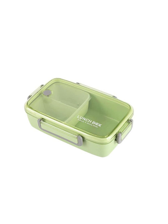 Bamboo Lunchbox Kunststoff Grün 2Stück