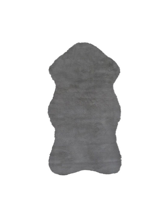 Viokarpet Lapin Skin Rug Rectangular Grey