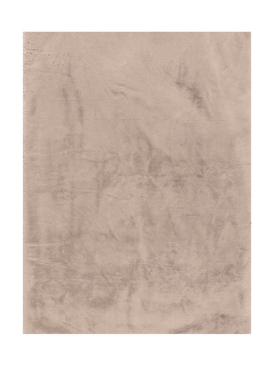 Madi Αντιολισθητικό Χαλί Ορθογώνιο Γούνινο Beige 130x190cm