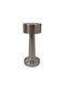 Due esse Dekorative Lampe Silber