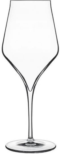 GTSA Set of Glasses for White Wine made of Glass Stemmed 6pcs