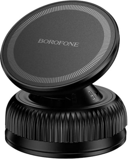 Borofone Βάση Κινητού Αυτοκινήτου με Μαγνήτη Μαύρη