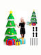 Christmas Tree 240cm with LED Lighting