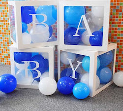 Κουτιά Διακόσμησης Mπαλόνια Baby B735bw Bal-b735bw-gender-reveal