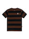 T-Shirt Brown/black