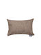 Anna Riska Μαξιλάρι Καναπέ από 100% Βαμβάκι Beige 32x52εκ.