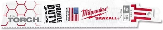 Milwaukee 48475789 Σπαθόλαμες Βαρέως Τύπου Μέταλλα 300mm Πακέτο 5