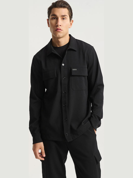 P/Coc Overshirt Mânecă Lungă Regular Fit Negru