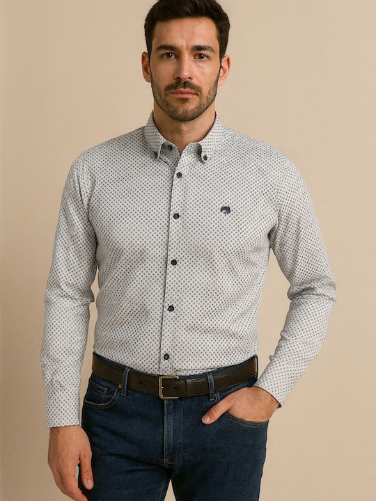 Langärmlig Hemd Gray