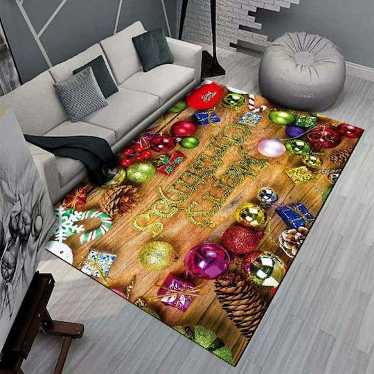 Christmas Mat Crystal Velvet 40×60 Cm Shape-11