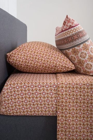 Βιοκαρπέτ Nordic 856 Lampeter Σετ King Size 4τμχ 270x280εκ. Πορτοκαλί Βιοκαρπέτ Nordic 856 Lampeter Σετ King Size 4τμχ 270x280εκ. Πορτοκαλί
