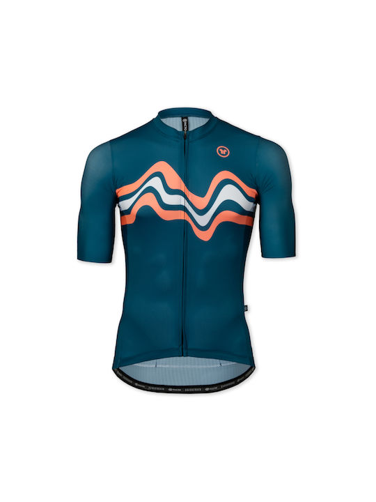 Pacto Pro 2.0 Kurze Ärmel Radtrikot Blau