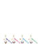 Molang Snack Time Series Keychain Hand Strap Display 12