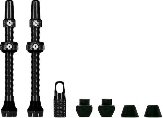 Muc Off Tubeless Presta Ventilkit Schwarz 44mm