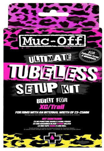Muc Off Ultimate Tubeless Set Up Kit Bult XC Trail 23-25mm