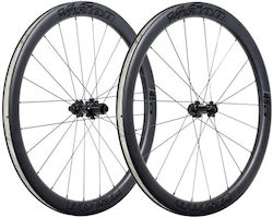Vision Sc 45 Wheelset 28" Carbon Clincher Centerlock 12x100mm 12x142mm Shimano Hg Τροχοί Ποδηλάτου