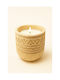 Handmade Beige Soy Candle Jar – Butter Caramel Scent – Ousia Creations
