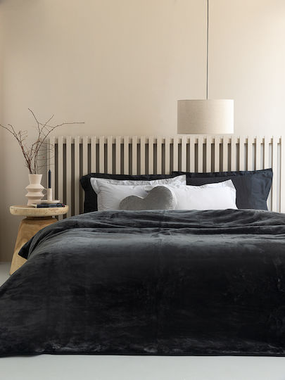 Palamaiki Blanket Single 160x220cm Fani Black