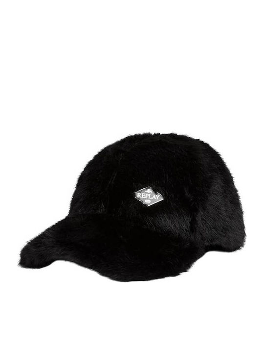 Replay 4325 A1000c Cap Black 8058700989875 Replay 4325 A1000c Cap Black 8058700989875