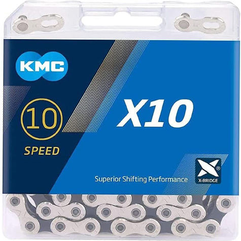 Kmc X10 Chain – 10 Speed 116 Links
