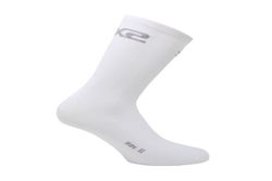 Six2 Short Logo Socks White