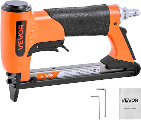 Vevor Πνευματικό Καρφωτικό 20-γκάζι 12.8mm Στέμμα Μήκος 6-16mm Μέγιστη Χωρητικότητα 110 Καρφιών Bcgdsddq20gaes707001v0