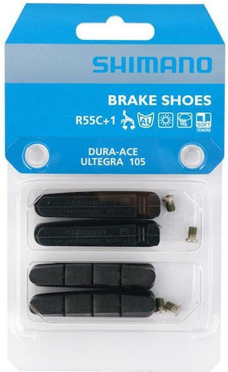 Shimano R55c+1 V-brake Pads Dura Ace Ultegra 105 Alloy Rims