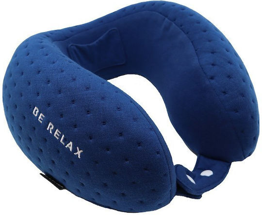 Be Relax Wellness Original Μαξιλαράκι Ταξιδίου Μπλε
