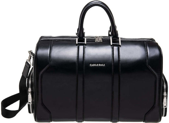 Carlo Dali Atlas Sack Voyage 44lt Black made of Leather 25x29cm