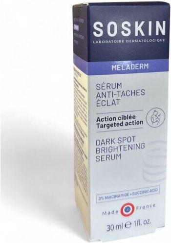 Soskin Meladerm Serum Προσώπου για Λάμψη 30ml