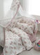 Vesta Home Crib Bumpers Classic Inside Pink 40x195cm