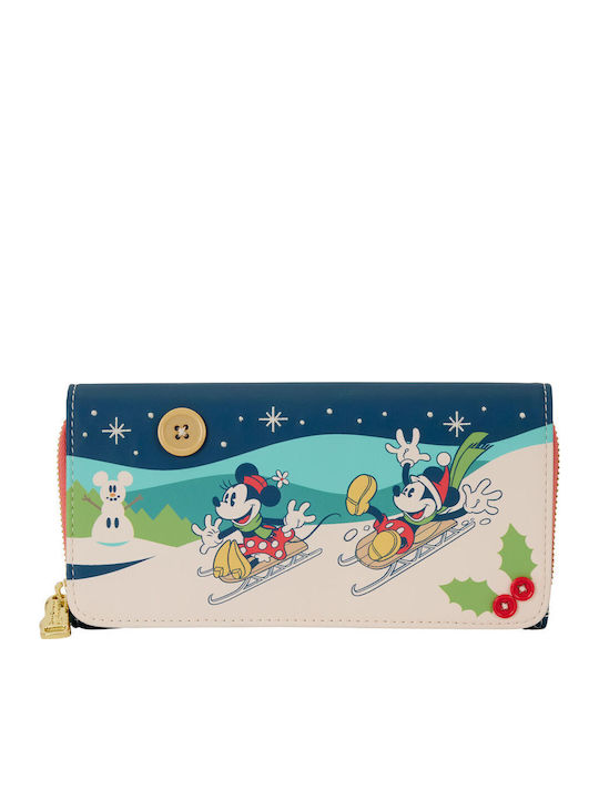 Loungefly Kinder Geldbörse Disney Mickey & Minnie Feiertage
