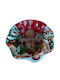 Marva Weihnachtlich Schale Glas Rot D23.3cm.