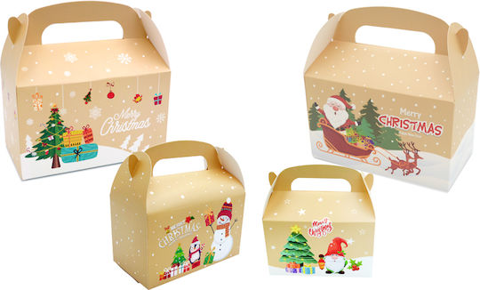Paper Pack Set Christmas Containers 12pcs