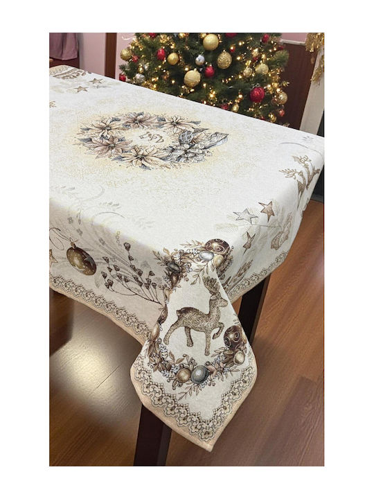 Linea Home Коледно Покривка за маса Златист Д14...