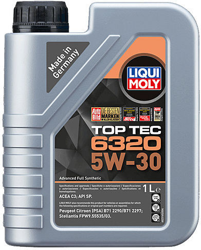 Liqui Moly Top Tec 6320 Car Oil 5W-30 1lt