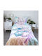 Disney Lilo And Stitch Set Kids Duvet Cover Single with Pillowcase Cotton Multicolored 140x200cm