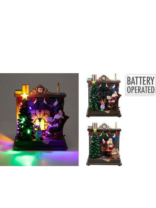 Koopman Christmas Illuminated Decorative with Battery with Music and Movement 20x16.9cm. (Μiscellaneous Designs)