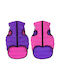 Wau Dog Hundemäntel Wasserdicht Doppel-Ansicht Rosa Lila 39cm Klein