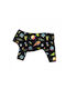 Wau Dog Waterproof Dog Coat Rick & Morty Black 25cm XSmall