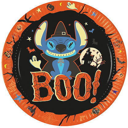 Balloon Partygeschirr Halloween Platte für Party 8 Stück