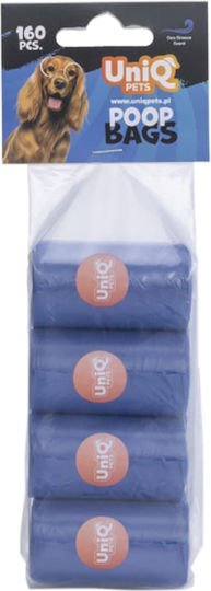 Uniq Blue Dog Excrement Bags 8 Rolls 20 Units Sea Breeze