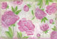 Stamperia Reispapier Decoupage 48x33cm Rosa Blumen