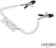 Nipple Clamps Daddy Word Pendant