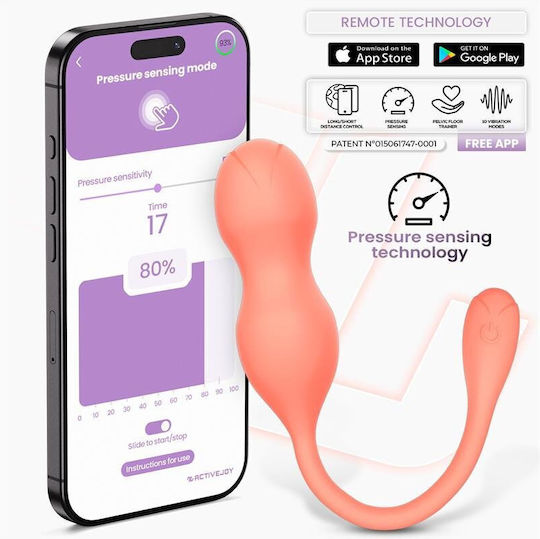 Kyra Pelvic Floor Trainer Pressure Sensing App