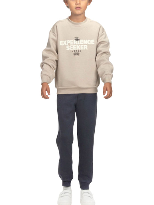 Joyce Kinder Sweatpants Set - Jogginganzug Beig...
