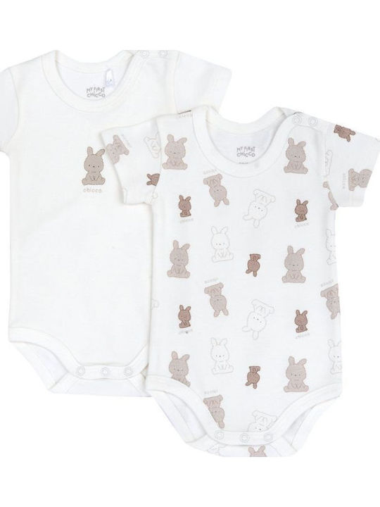 Chicco Set Babystrampler White 2Stück