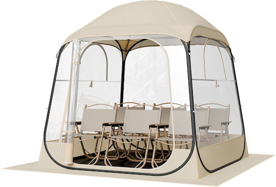 Vevor Winter Fishing Camping Tents Pop Up Transparent 183x183x195cm