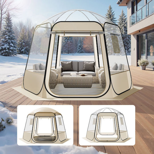 Vevor Bubble Χειμερινή Σκηνή Camping Pop Up Διάφανη 305x275x220εκ.